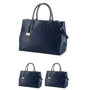 Lauren Ralph Lauren Newbury Double Zip Satchel